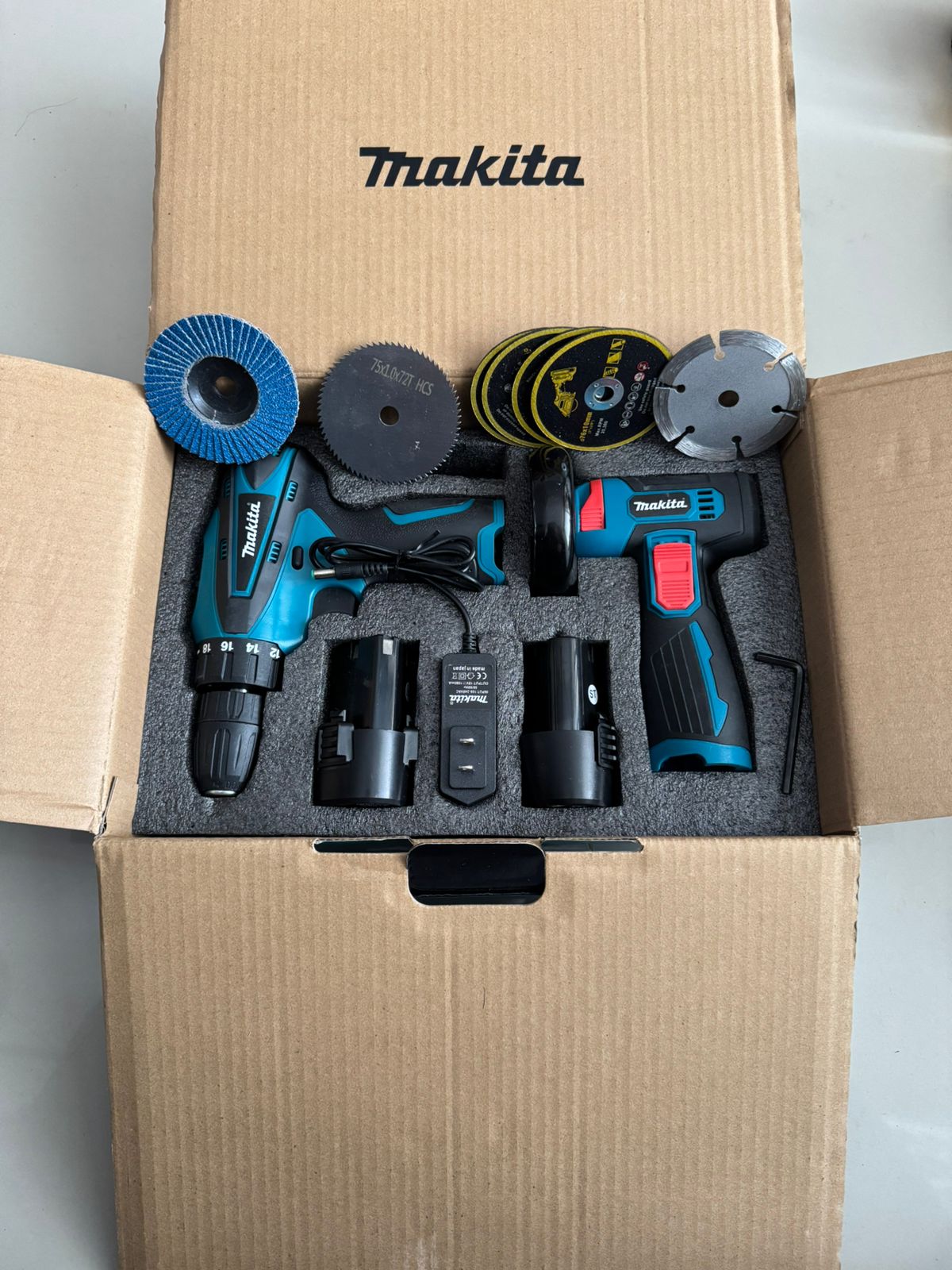 taladro y pulidora makita